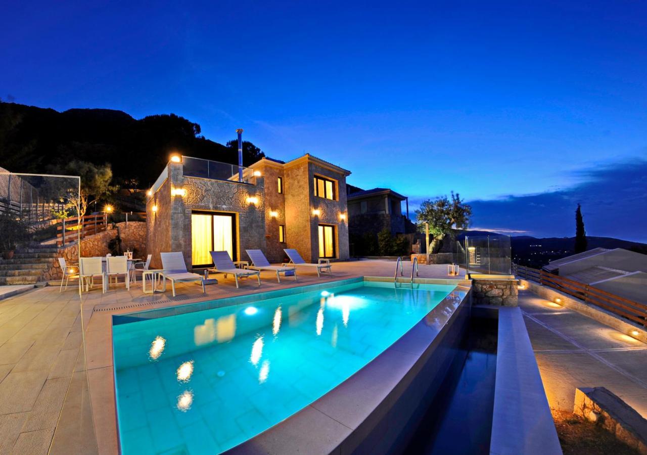 Ionian Stone Luxury Villa 니키아나 외부 사진