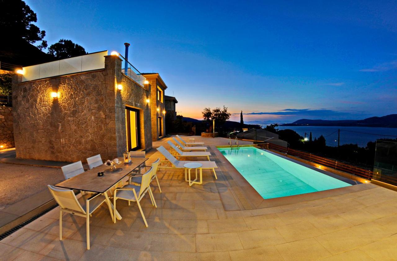 Ionian Stone Luxury Villa 니키아나 외부 사진