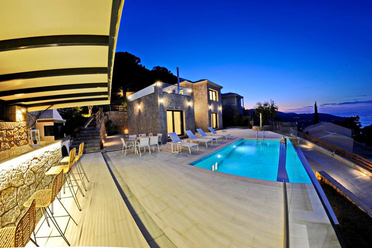 Ionian Stone Luxury Villa 니키아나 외부 사진