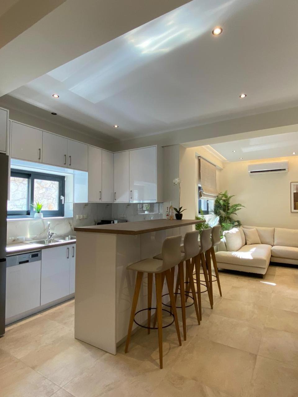 Ionian Stone Luxury Villa 니키아나 외부 사진